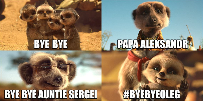 Baby Oleg Farewell